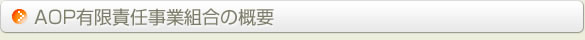 AOP有限責任事業組合の概要